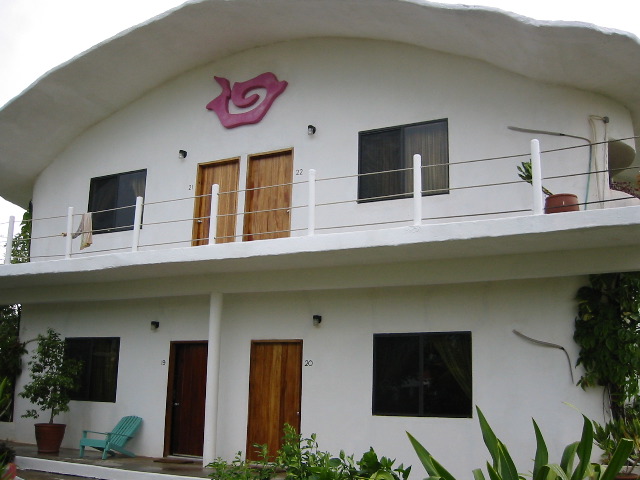 Our room was on the bottom right - Placencia