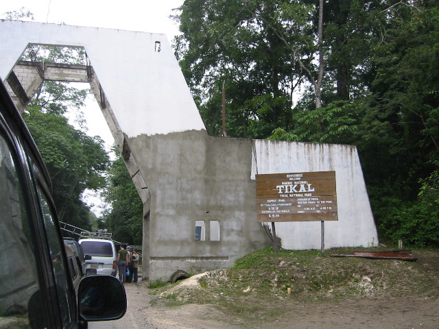 Entrance to Tikal