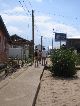 Walking down the sidewalk