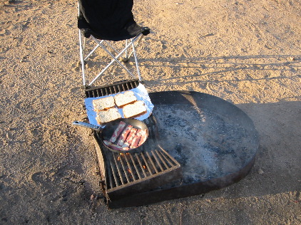 Breakfast (that's fake bacon...)