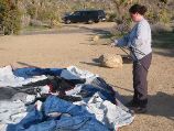 Assembling The Tent